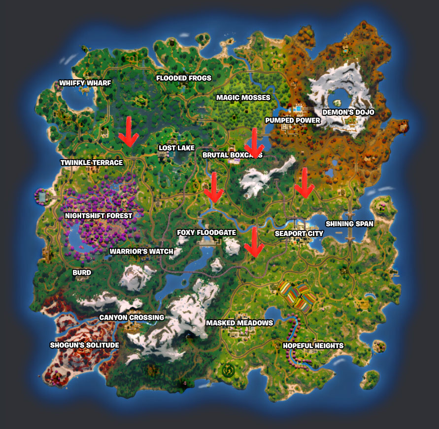 Fortnite : Esprits, sanctuaires, idoles, bénédictions, comment